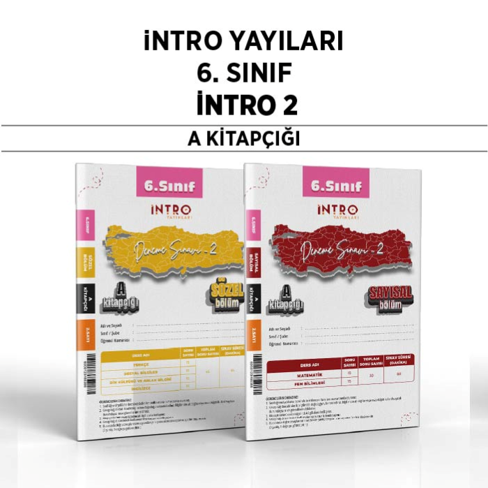 İNTRO 06.SINIF SÜREÇ DEĞ.(SDS) SAY/SÖZ 2-A - 25-26